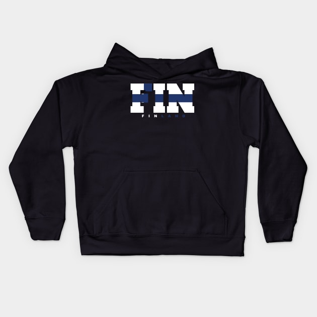 Finland Kids Hoodie by BAOM_OMBA